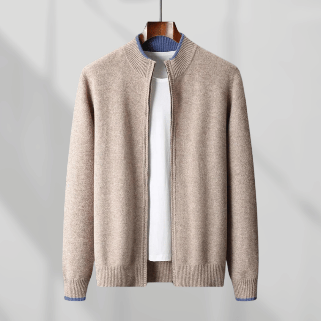 Amari™ | Cashmere Zip Jacka